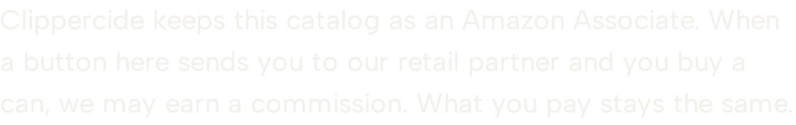 A note on how this catalog pays for itself